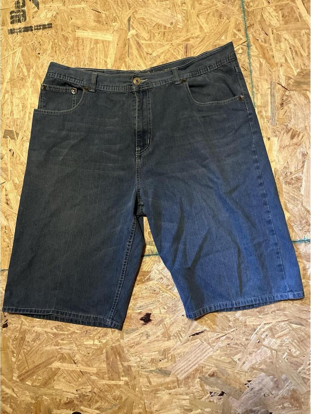Vintage Sears Jeans Colony Denim Shorts Mens W42 L10 Embroidered Pockets